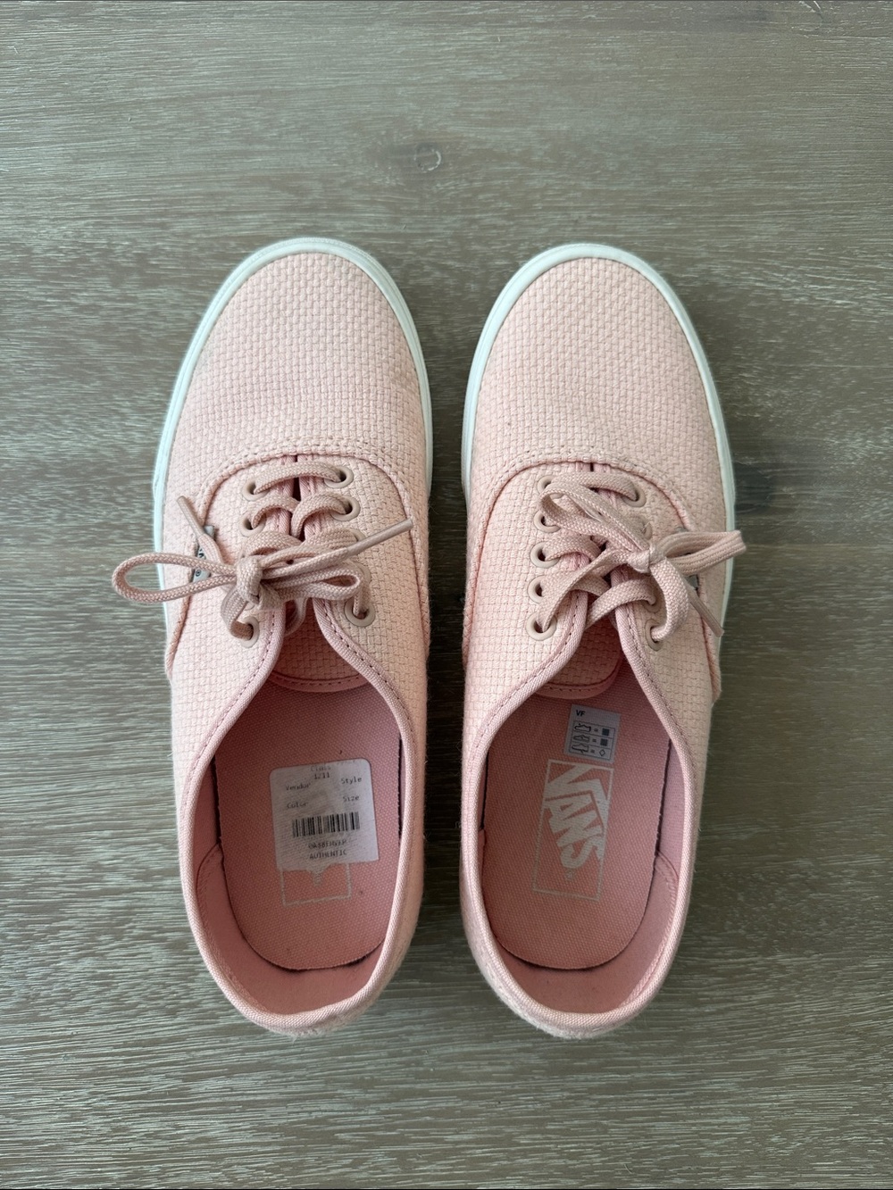 Vans Textured Authentic Shoes | W9.5